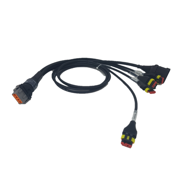 Kabelbaum EC0X Plug A (grey) V1.0 / 2 Luftklappen / Füllstand / Durchfluss 05500265
