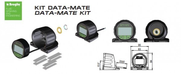 Multifunktionsanzeige Kit Data-Mate Braglia 200.302.77